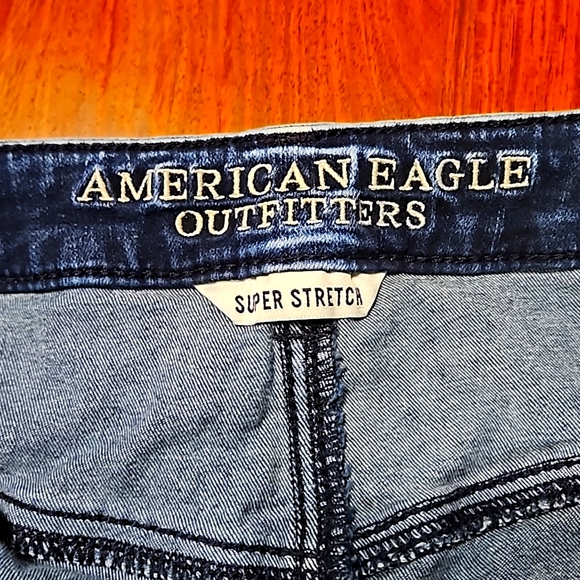 American eagle SKY HIGH RISE jegging acid wash 10 - Picture 2 of 5
